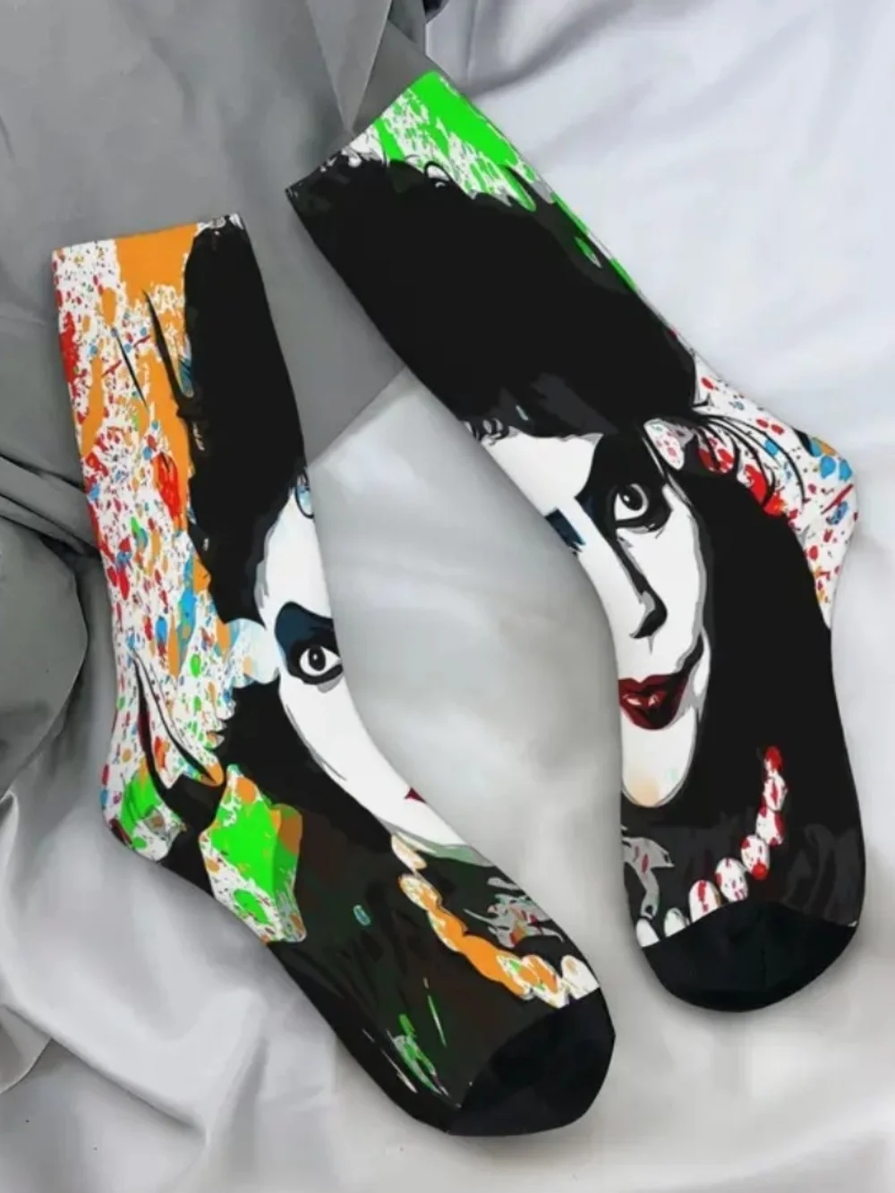 Rocky Horror Print Crew Socks